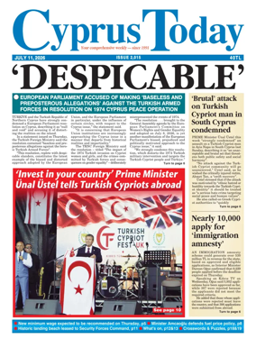 Cover of Cyprus Today