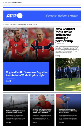 Cover of AFP English