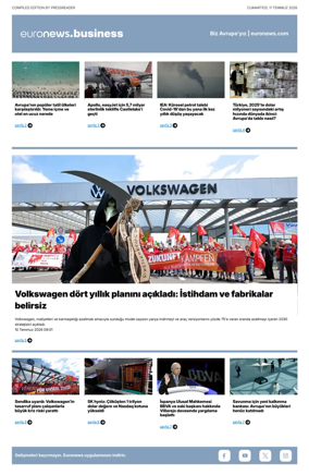 Cover of Euronews Business (Turkish) Compiled Editions