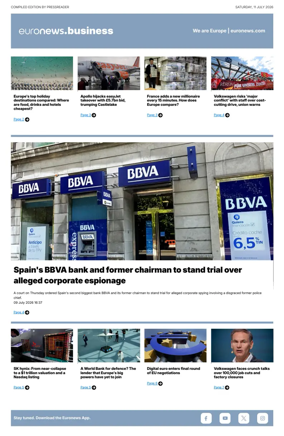 Cover of Euronews Business