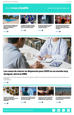 Cover of Euronews Health (Spanish) Compiled Edition