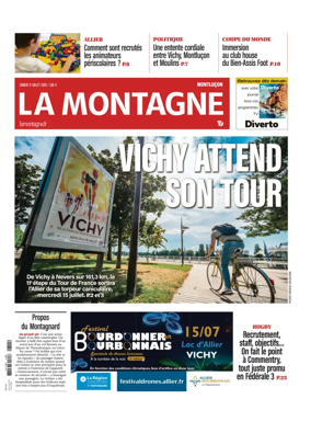 Cover of La Montagne (Montlucon)