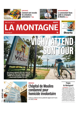 Cover of La Montagne (Moulins)
