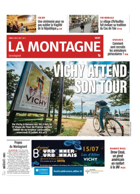 Cover of La Montagne (Vichy)