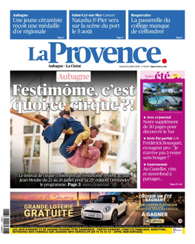 Cover of La Provence Aubagne-La Ciotat
