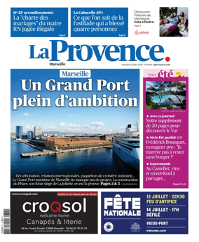 Cover of La Provence Marseille