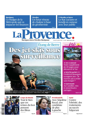 Cover of La Provence Martigues-Istres-Vitrolles-Marignane