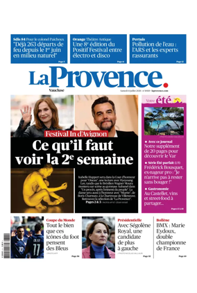 Cover of La Provences Vaucluse