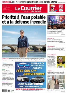 Cover of Le Courrier de l’Ouest (Angers)