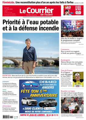 Cover of Le Courrier de l’Ouest (Nord Anjou)