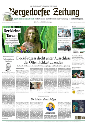 Cover of Bergedorfer Zeitung