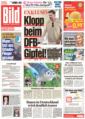 Cover of BILD Frankfurt