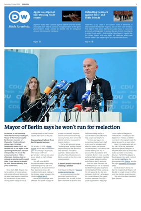 Cover of Deutsche Welle (English edition)