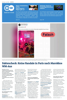 Cover of Deutsche Welle (German edition)