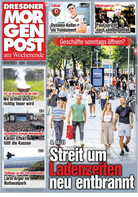 Cover of Dresdner Morgenpost