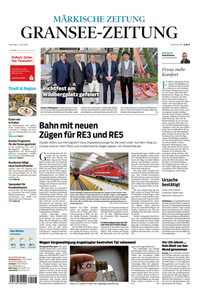 Cover of Gransee-Zeitung