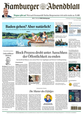 Cover of Hamburger Abendblatt (Pinneberg)