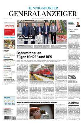 Cover of Hennigsdorfer Generalanzeiger