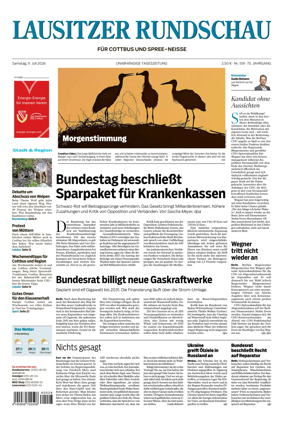 Cover of Lausitzer Rundschau