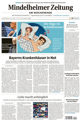 Cover of Mindelheimer Zeitung