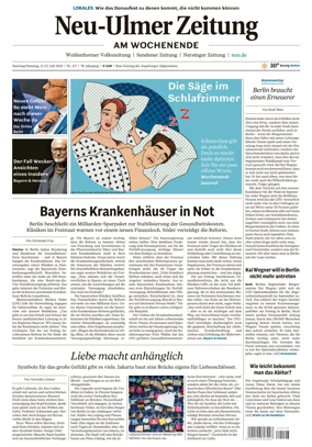 Cover of Neu-Ulmer Zeitung