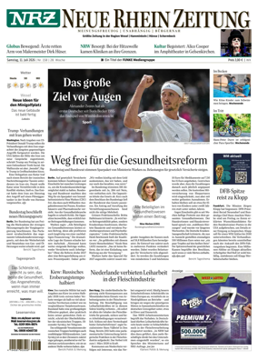 Cover of Neue Rhein Zeitung (Wesel)