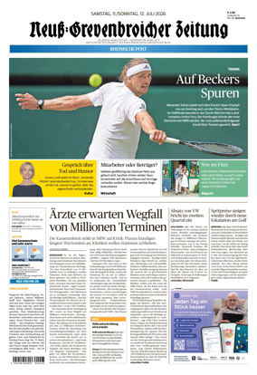 Cover of Neuss-Grevenbroicher Zeitung Neuss
