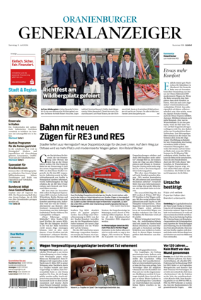 Cover of Oranienburger Generalanzeiger