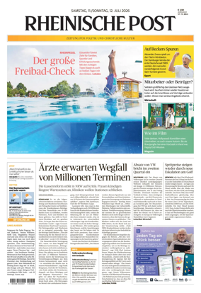 Cover of Rheinische Post – Dusseldorf Stadt