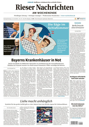 Cover of Rieser Nachrichten