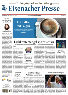 Cover of Thuringische Landeszeitung (Eisenach)