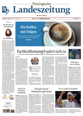 Cover of Thuringische Landeszeitung (Unstrut-Hainich-Kreis)