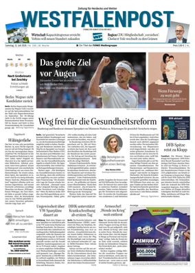 Cover of Westfalenpost (Wetter)