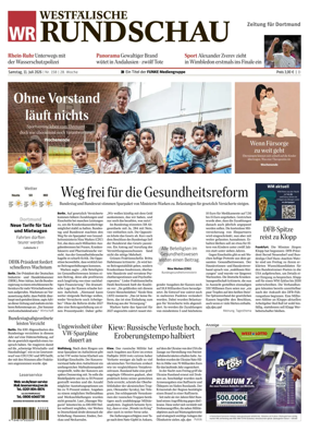 Cover of Westfalische Rundschau (Dortmund-Sud II)