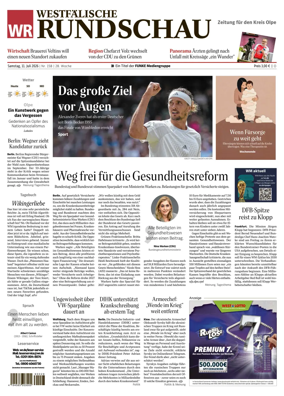 Cover of Westfalische Rundschau (Olpe)