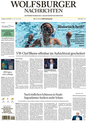 Cover of Wolfsburger Nachrichten (Wolfsburg-Gifhorn)