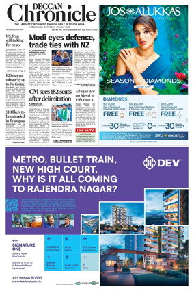 Cover of Deccan Chronicle