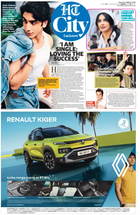 Cover of Hindustan Times (Lucknow) - Live