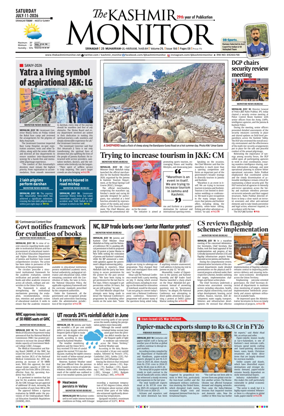 Cover of Kashmir Monitor