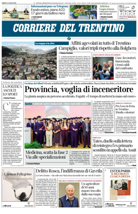 Cover of Corriere del Trentino