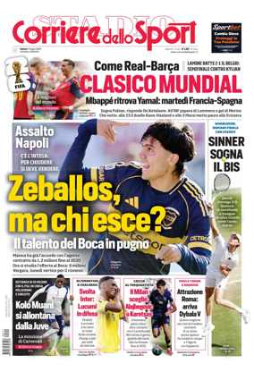 Cover of Corriere dello Sport (Campania)