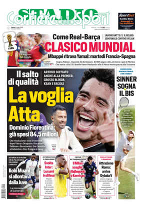 Cover of Corriere dello Sport Stadio (Emilia)