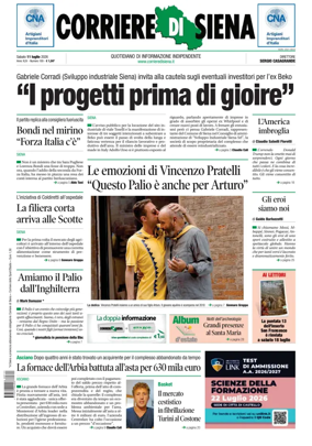 Cover of Corriere di Siena
