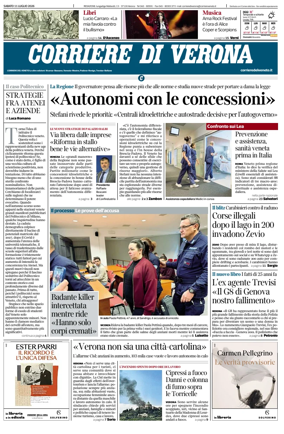Cover of Corriere di Verona