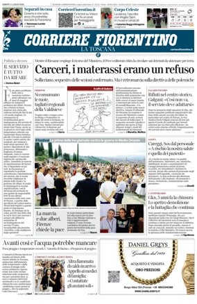 Cover of Corriere Fiorentino