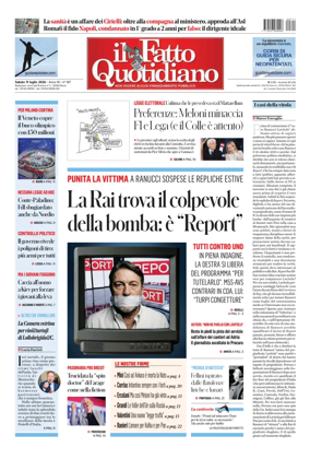 Cover of Il Fatto Quotidiano