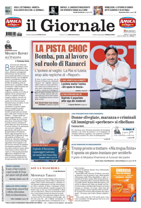 Cover of Il Giornale (Italy)