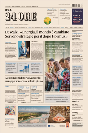 Cover of Il Sole 24 Ore