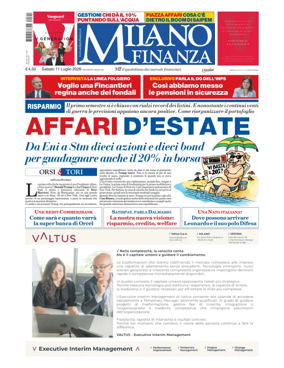 Cover of Milano Finanza