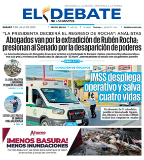 Cover of El Debate de Los Mochis